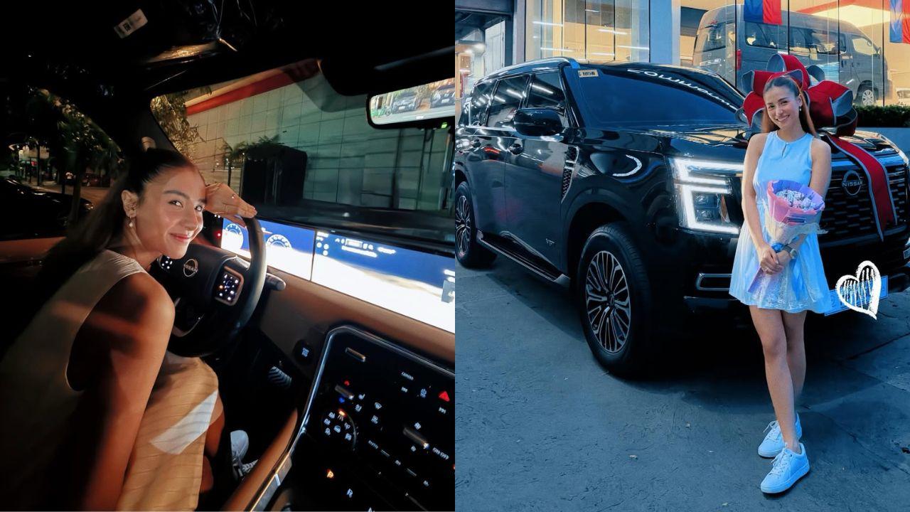 Sanya Lopez treats herself to a new car ahead of birthday