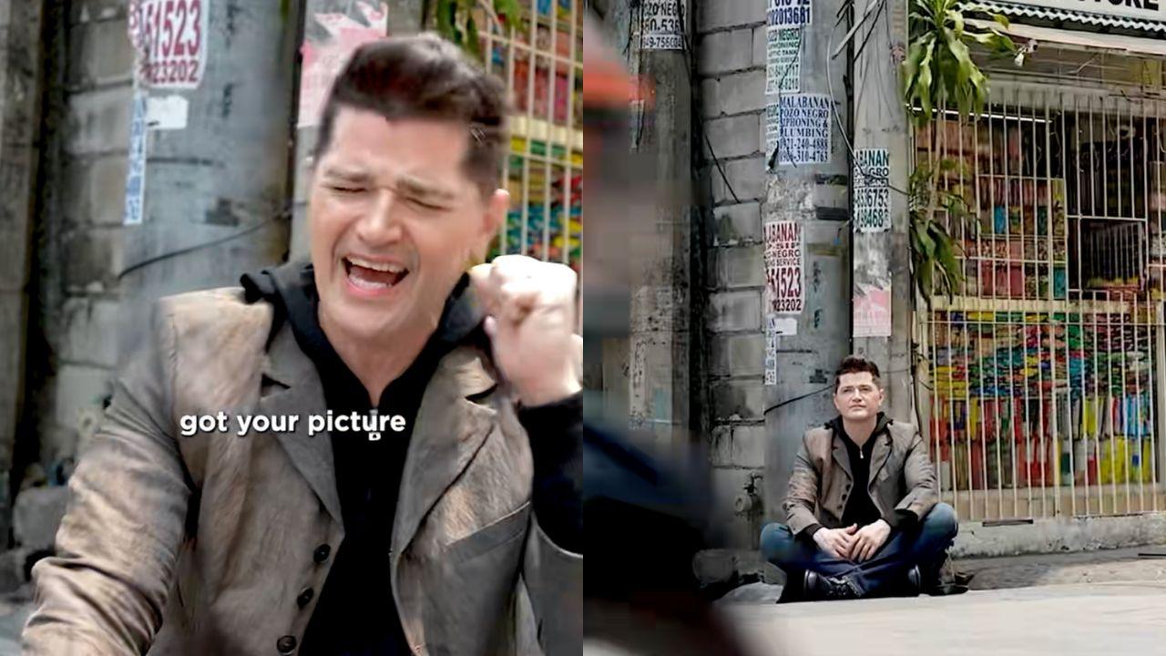 The Script's Danny O’Donoghue is 'The Man Who Can't Be Moved' on a Manila street