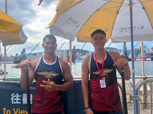 Alliance of Masters Dragonboat Club. Photo: Bea Micaller/GMA News