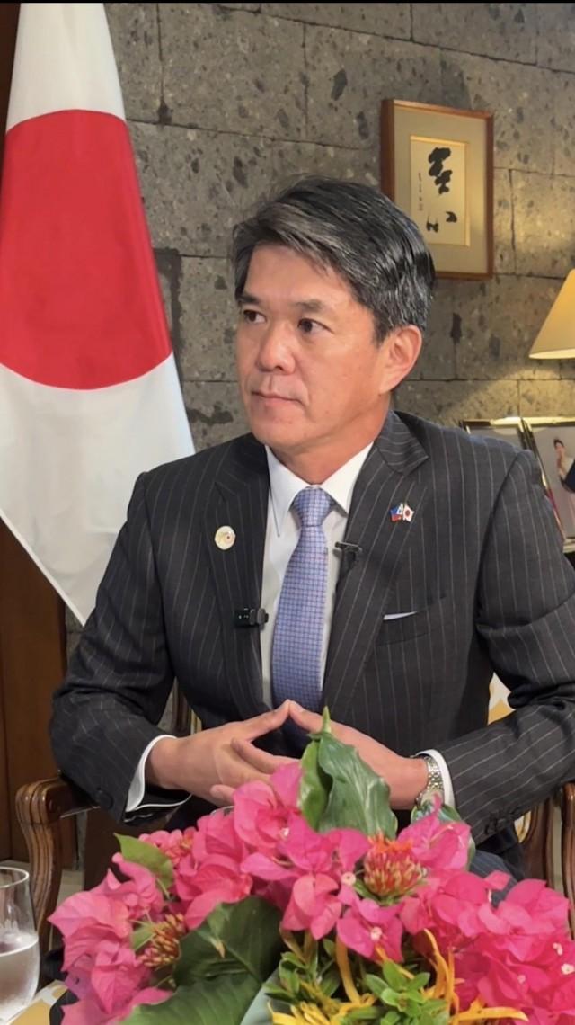 Japanese Ambassador to the Philippines Endo Kazuya. GMA News photo