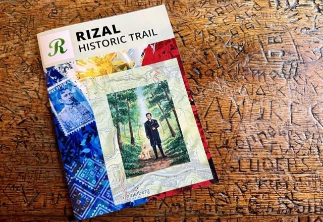 The Rizal Historic Trail brochure includes historical context on Rizal's daily life, photographs of his residence and workplace, and essential guidelines on forest etiquette. PHOTO: Andy Pe&ntilde;afuerte III