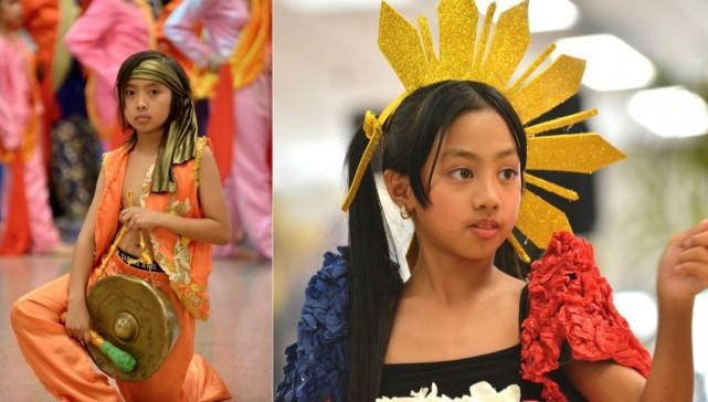 Filipino children actively participate in the 128th anniversary of Philippine Independence held on June 14, 2026 in Rome, Italy. PIA GONZALEZ ABUCAY
