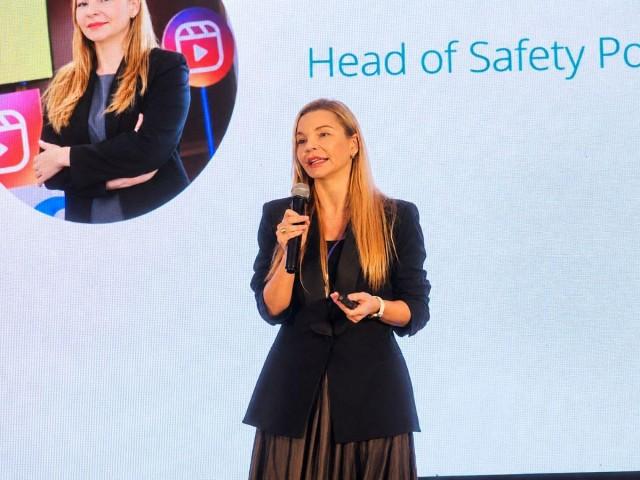 Malina Enlund, Meta's head of safety policy in the Asia Pacific (Photo: Mariel Celine Serquiña/GMA News)