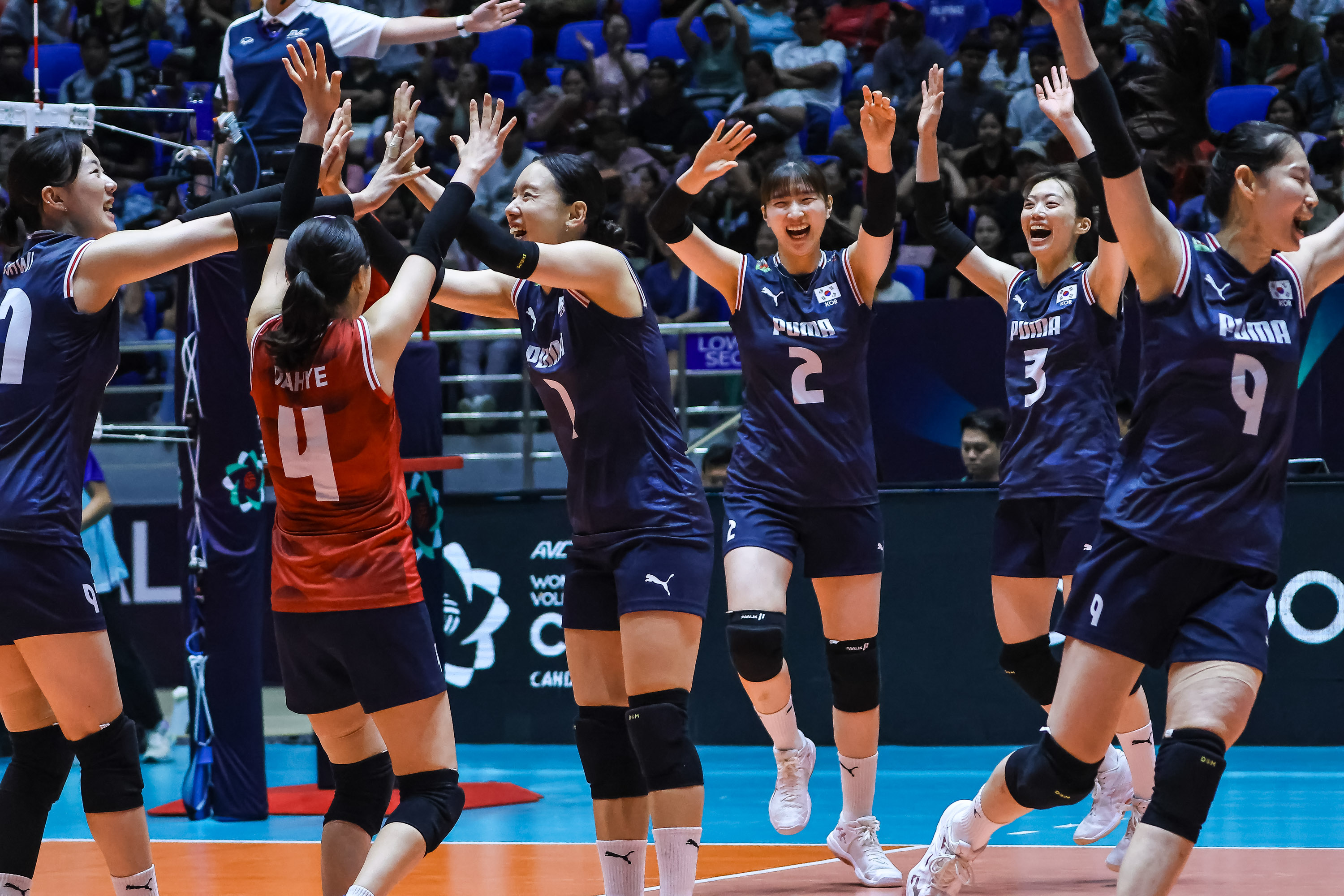South Korea stuns defending champion Vietnam to reach AVC Women's Cup finals