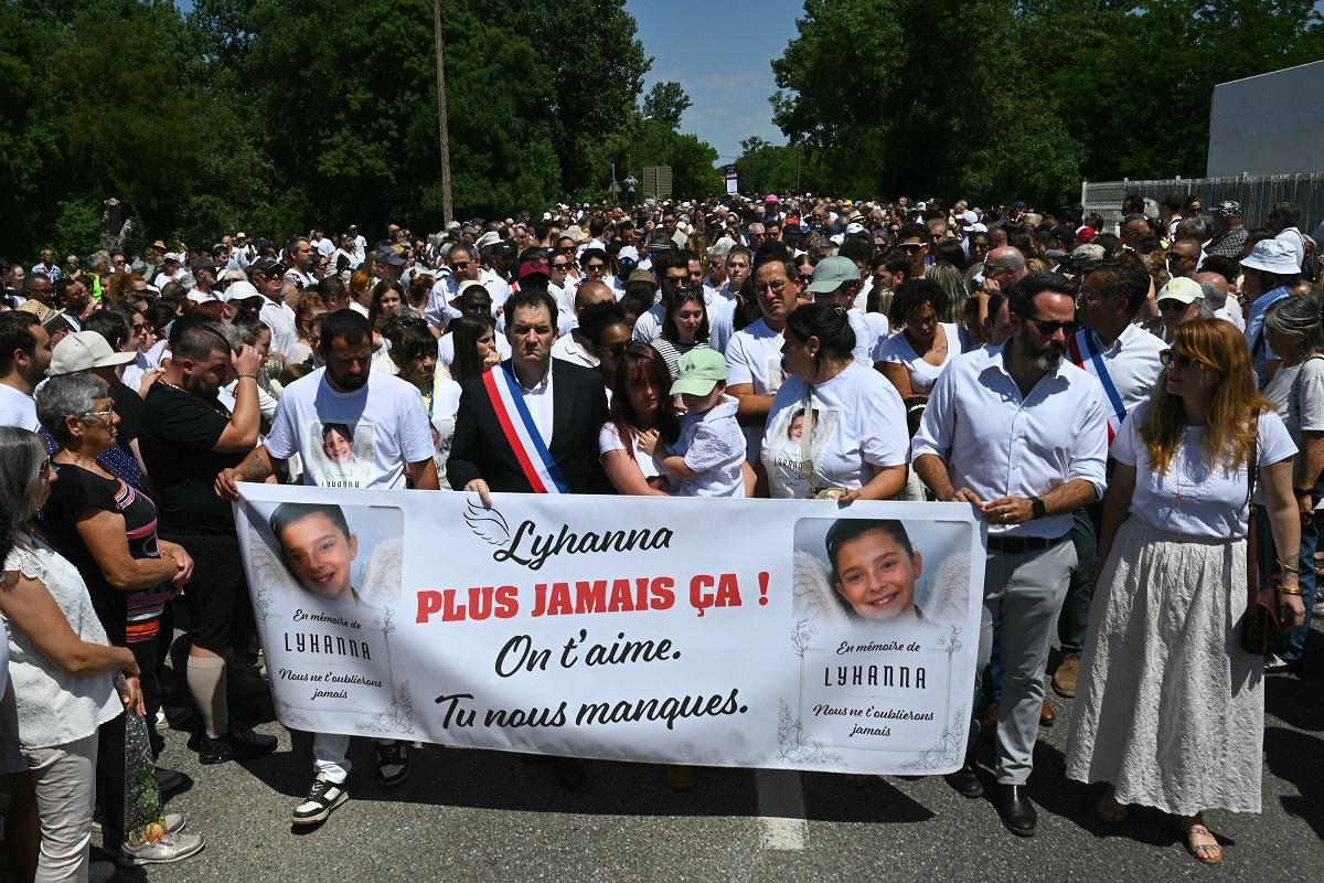 'Never again!' March in France for girl whose killing sparked outcry