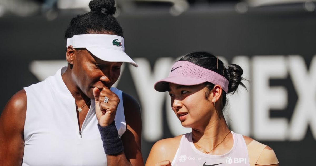Alex Eala, Venus Williams advance to Bad Homburg Open doubles quarterfinals