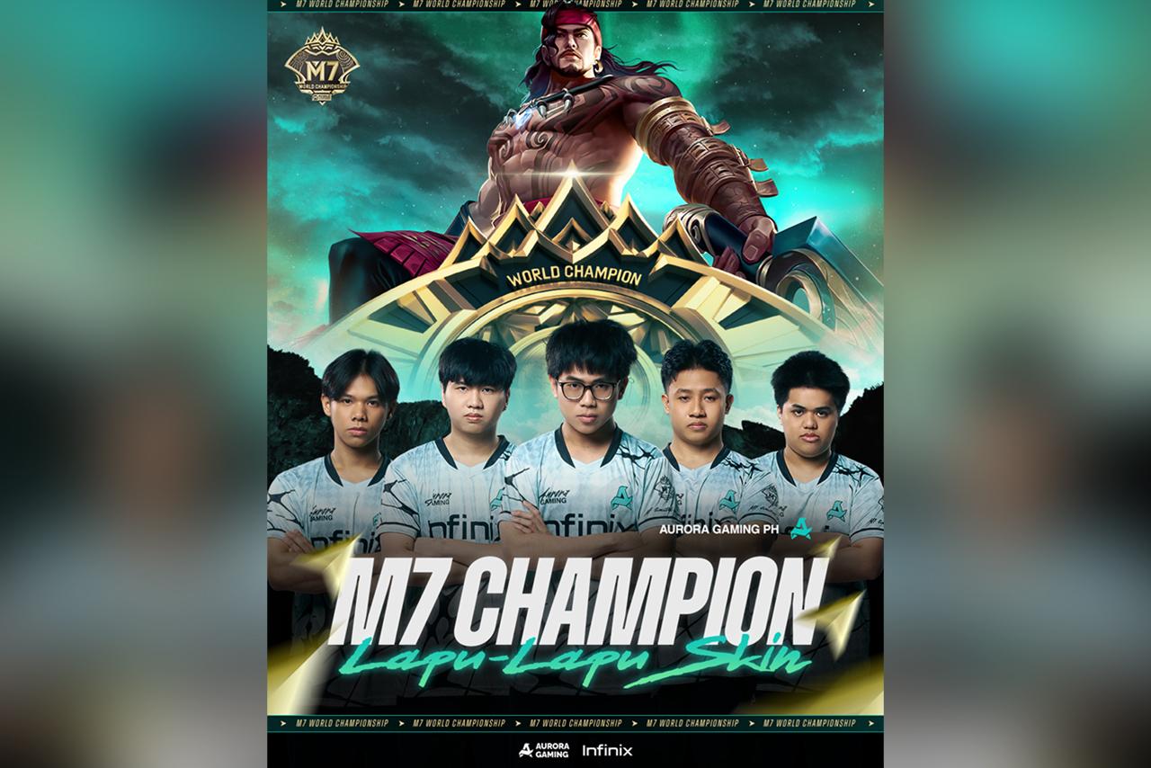 Aurora M7 Champion skin: Lapu-Lapu