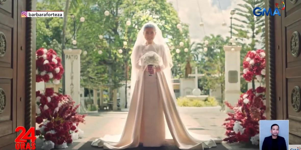 Barbie Forteza's viral bridal photos revealed to be for upcoming film 'Saving Cherry'