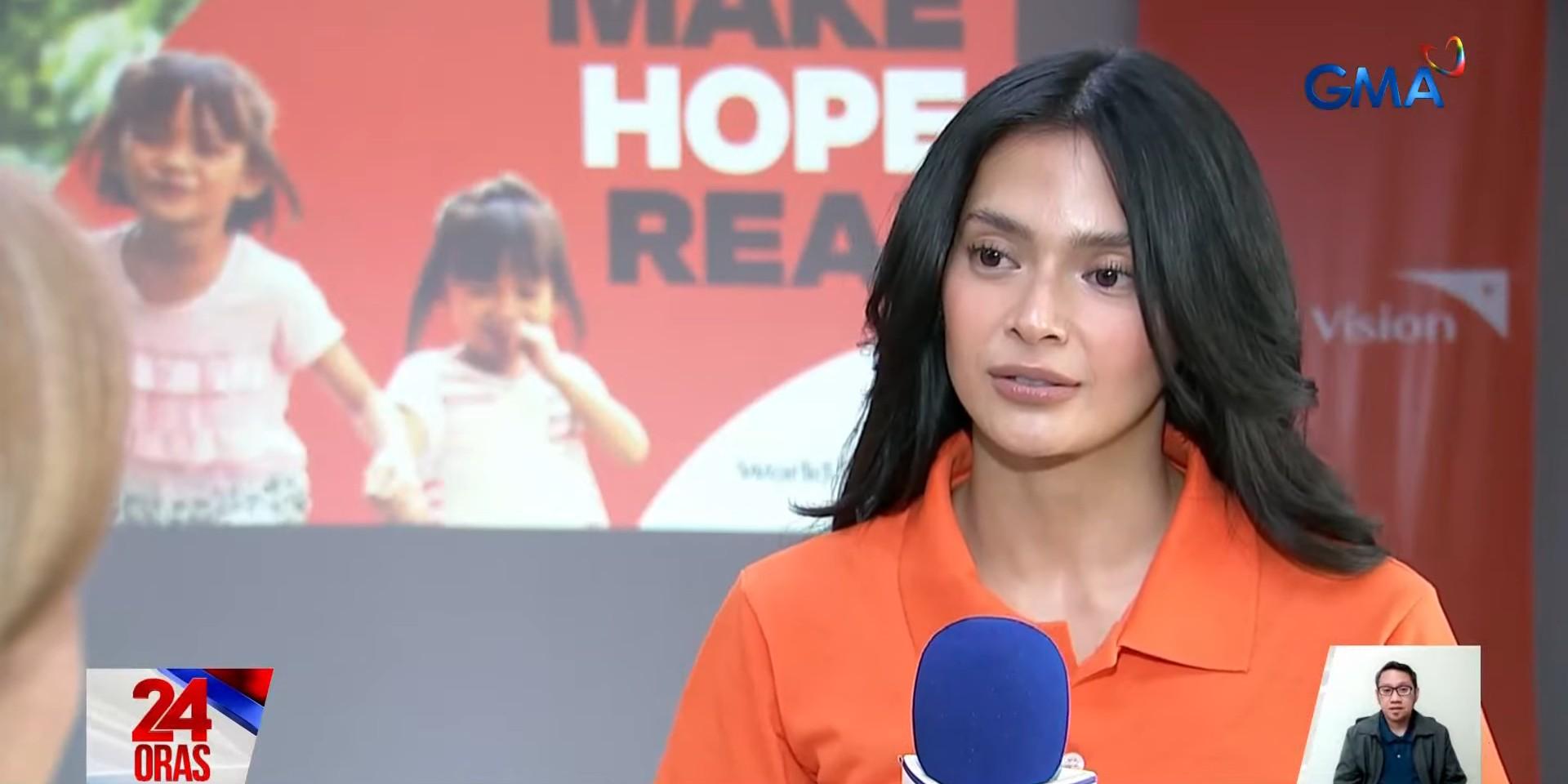 Bianca Umali renews ties as ambassador of World Vision Philippines