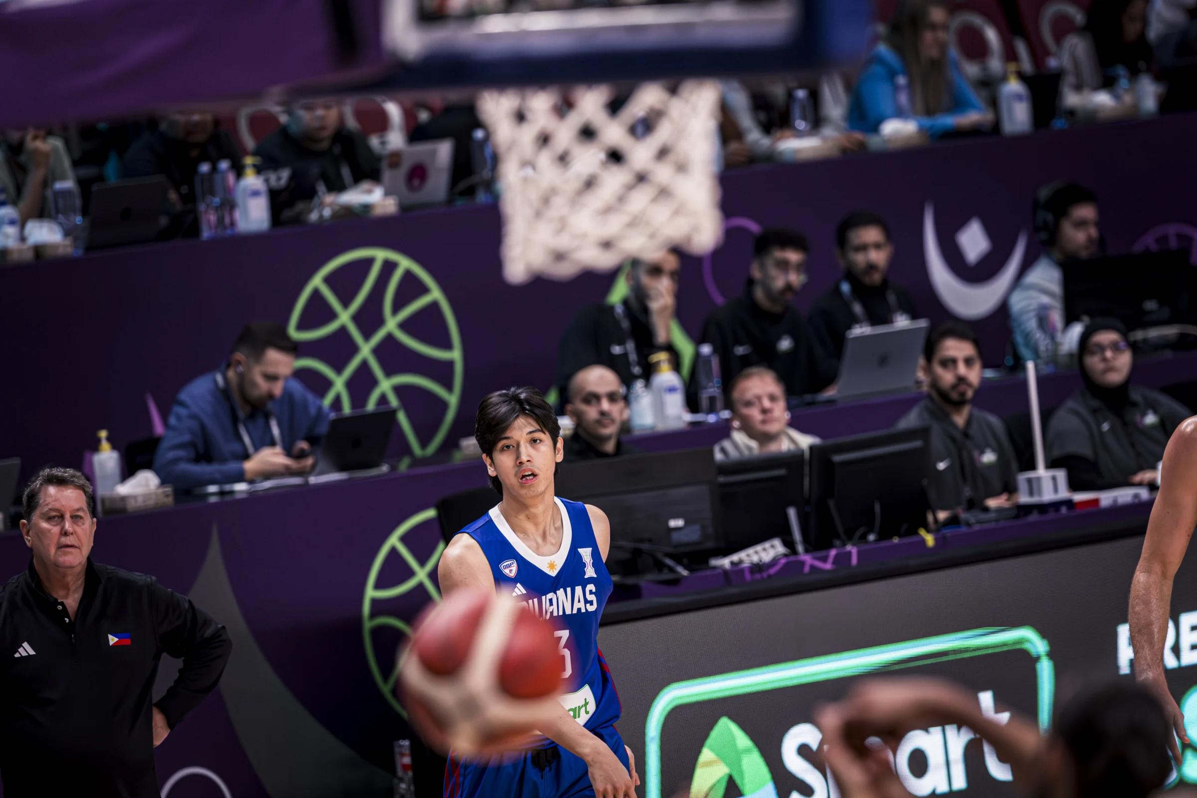 Carl Tamayo of Gilas Pilipinas basketball