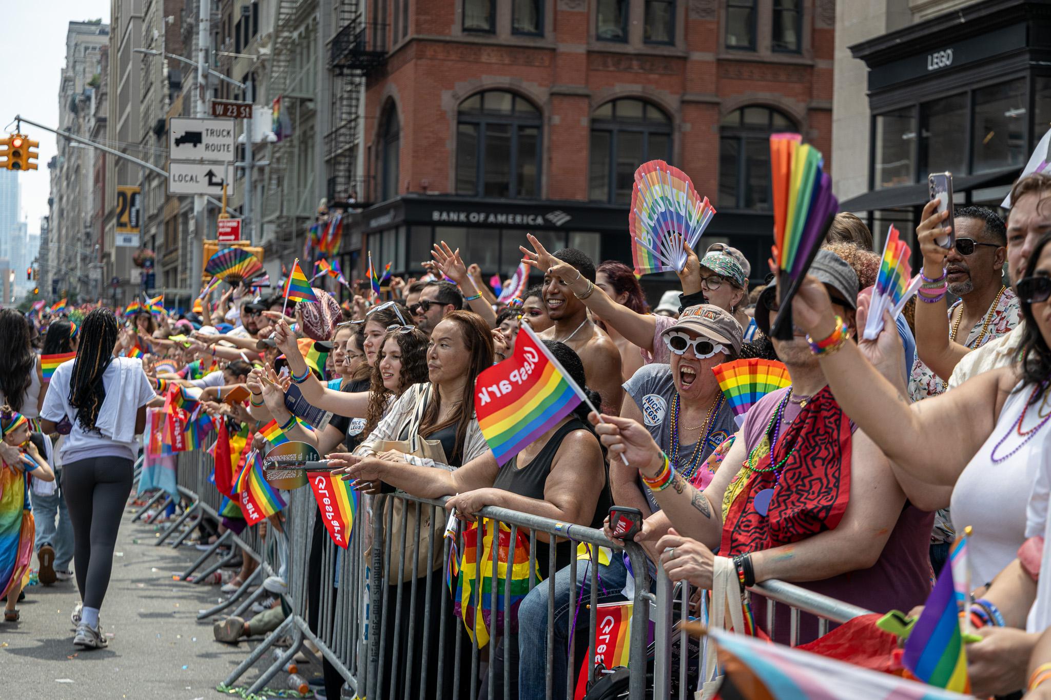 More than 2M join world's largest NYC Pride parade