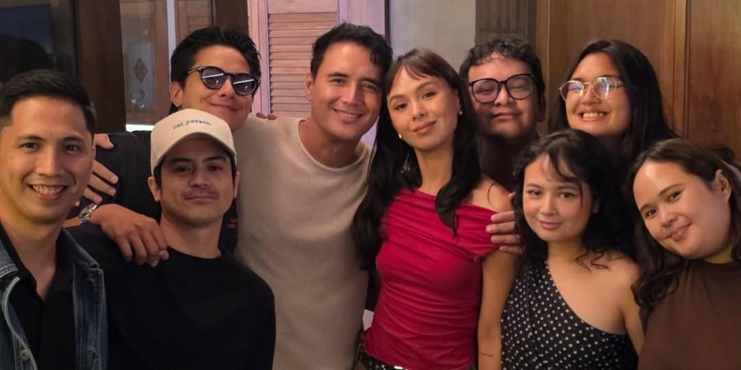 Kaila Estrada, Daniel Padilla attend John Estrada's birthday party