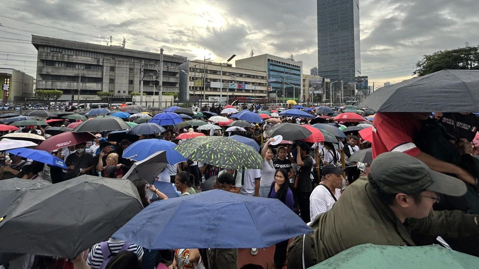 EDSA rally crowd estimate now at 13,000 — NCRPO