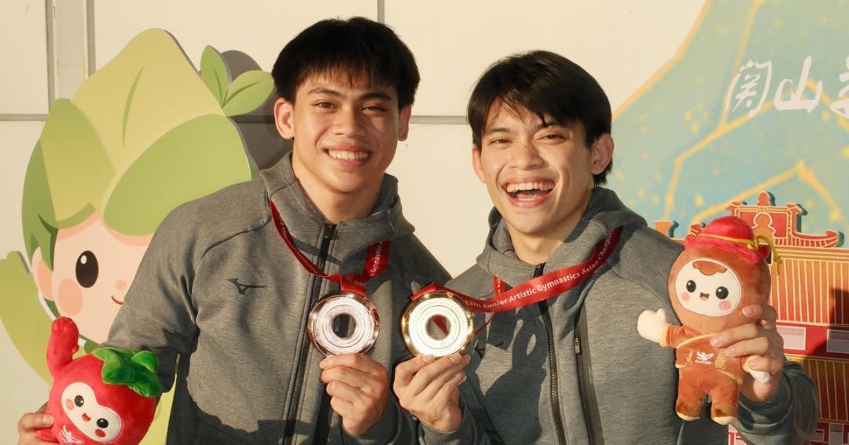Yulo bros fall short of podium in horizontal bar finals at Asian Gymnastics Championships