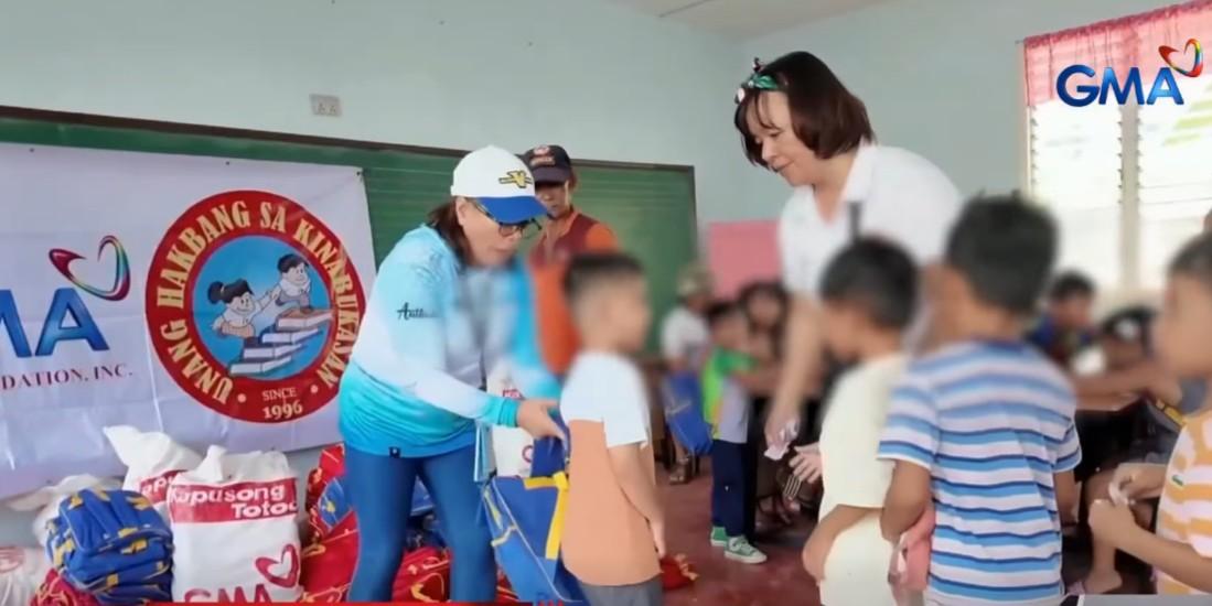 3k students in Southern Leyte receive school supplies from GMA Kapuso Foundation 