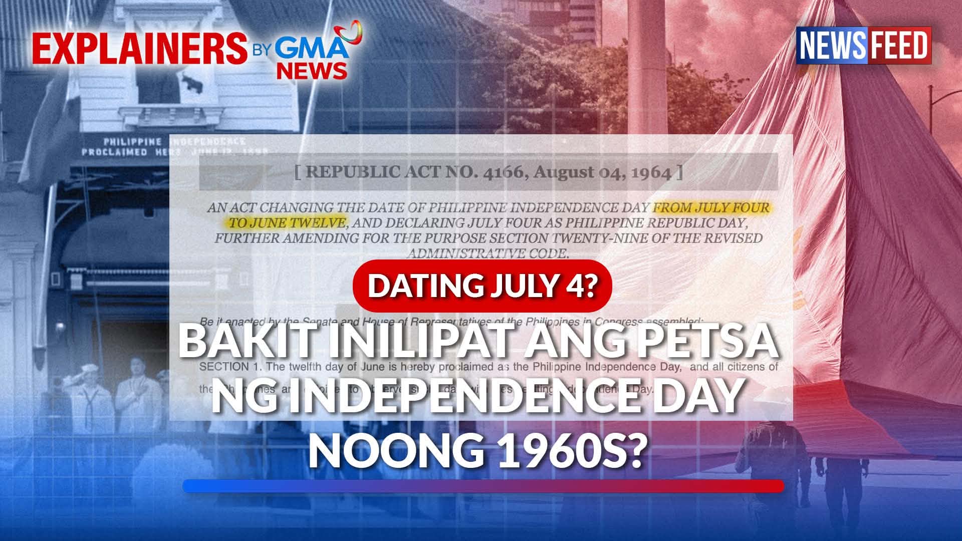 Why Philippines Celebrated Independence Day On July 4 Instead Of June 12