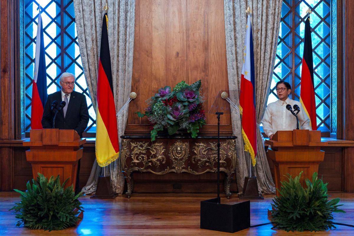 President Bongbong Marcos and German President Frank-Walter Steinmeier