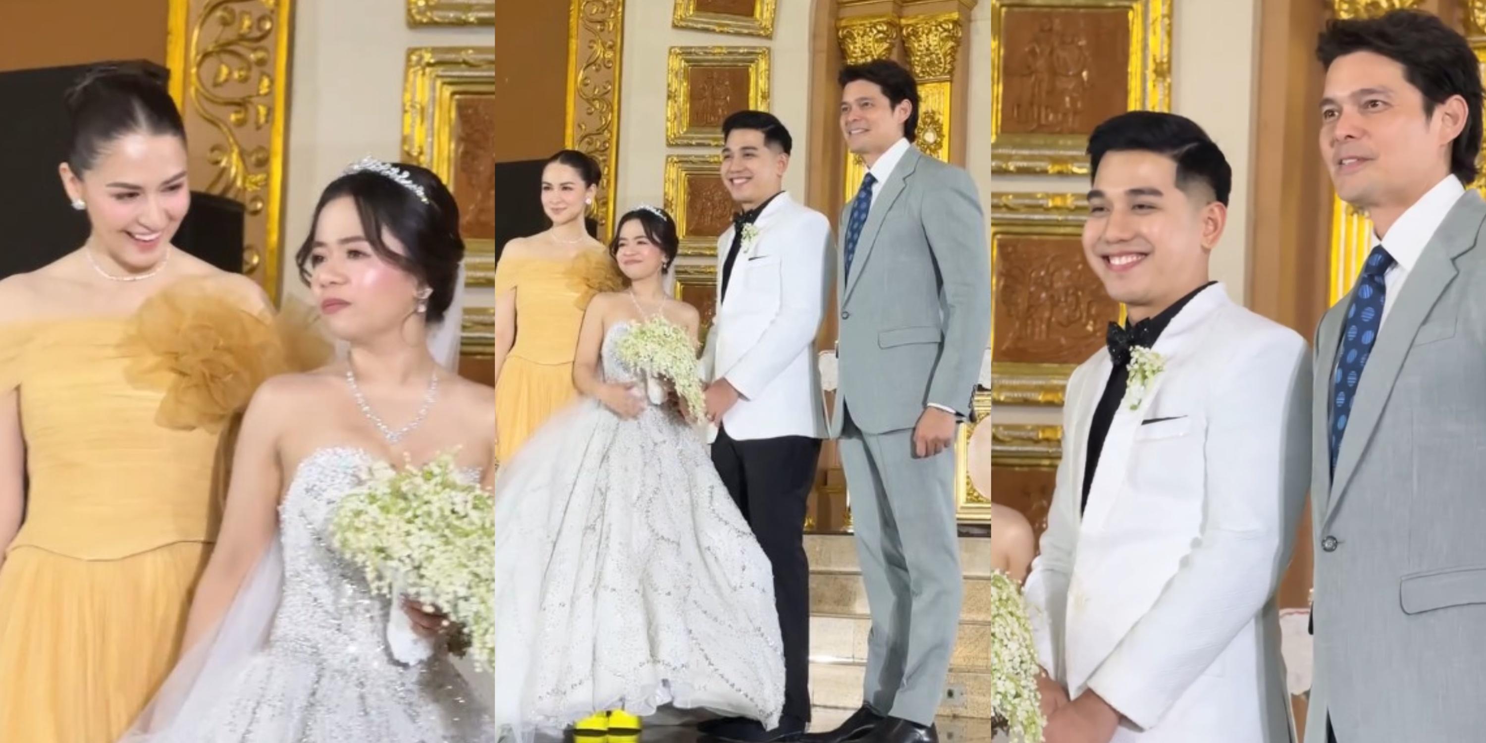 Kiray Celis shares wedding clip with godparents Marian Rivera, Dingdong Dantes: 'Mas fresh pa sa inyo!'