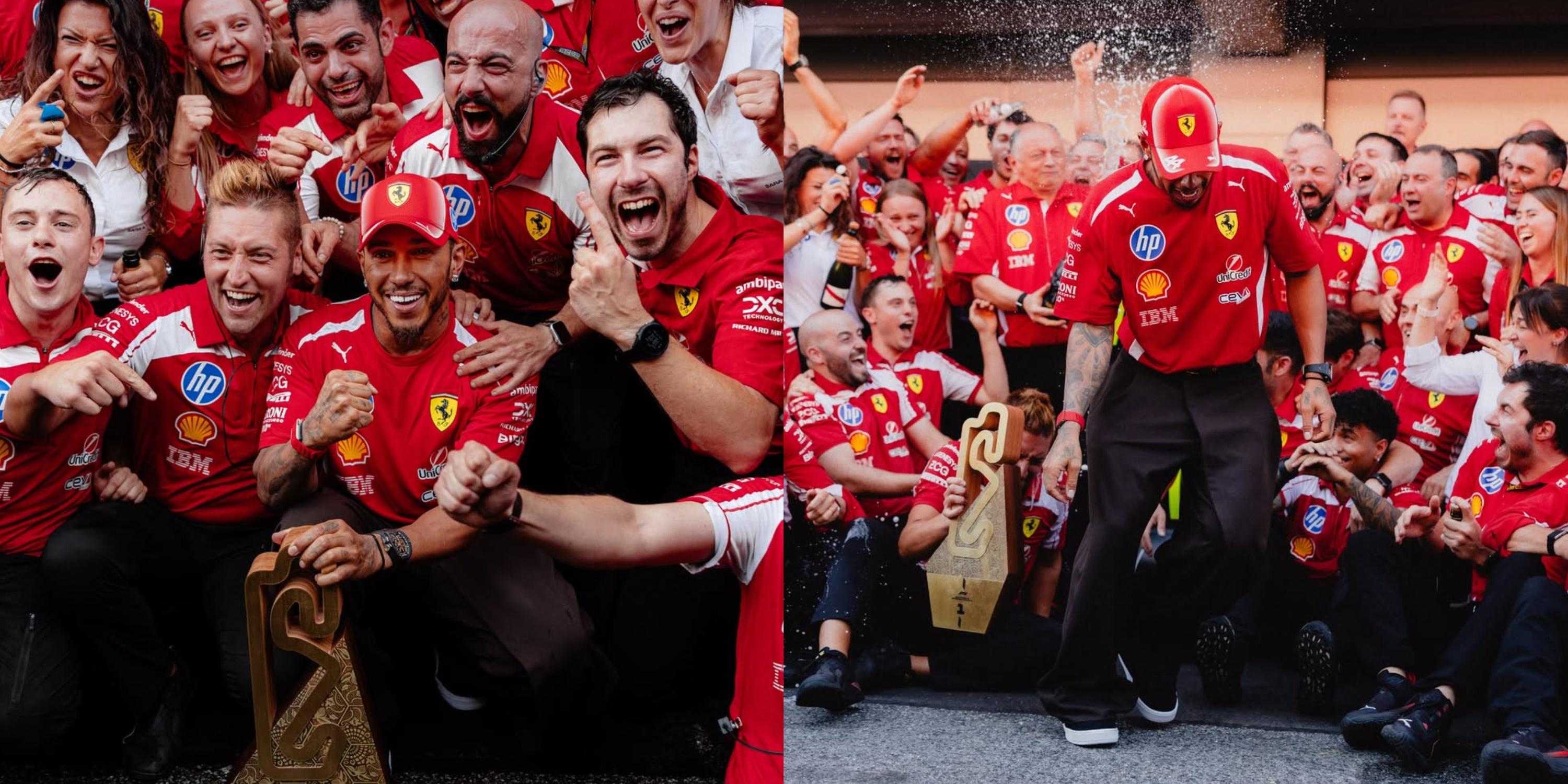 Lewis Hamilton on first win with Ferrari: ‘Dream the impossible’