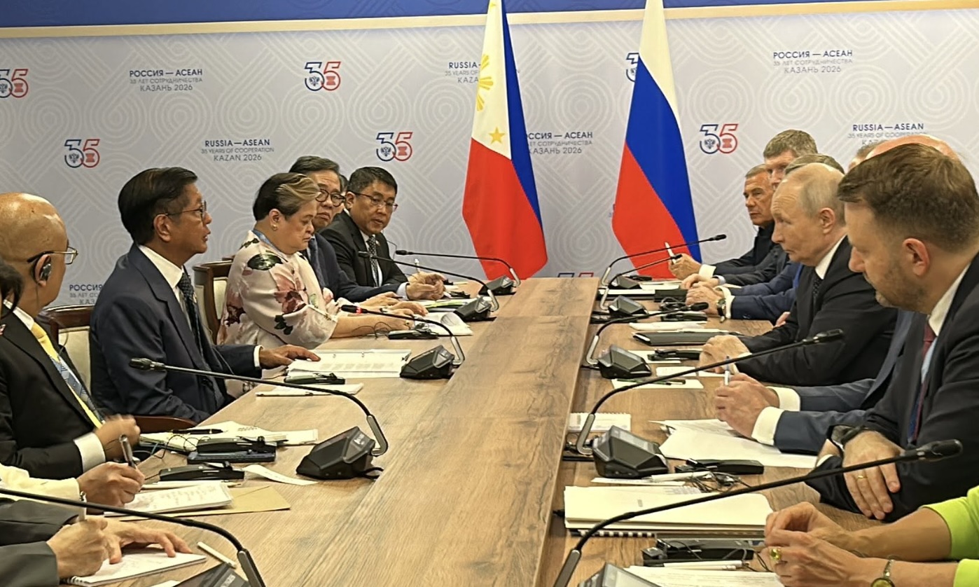 Marcos, Putin discuss food security, energy cooperation at meeting in Russia