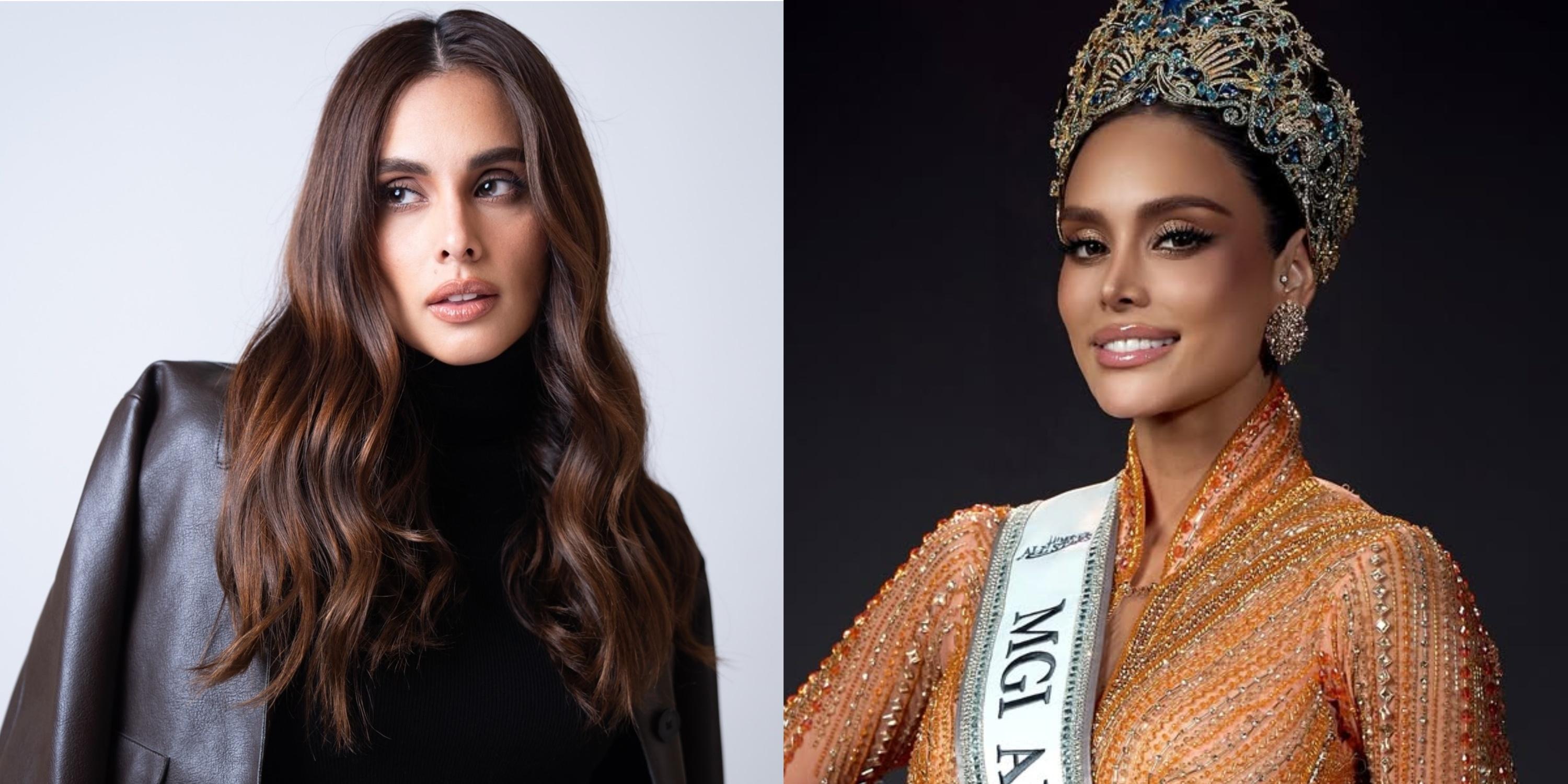 Max Collins reacts to look-alike comments with MGI All Stars winner Vanessa Pulgarin