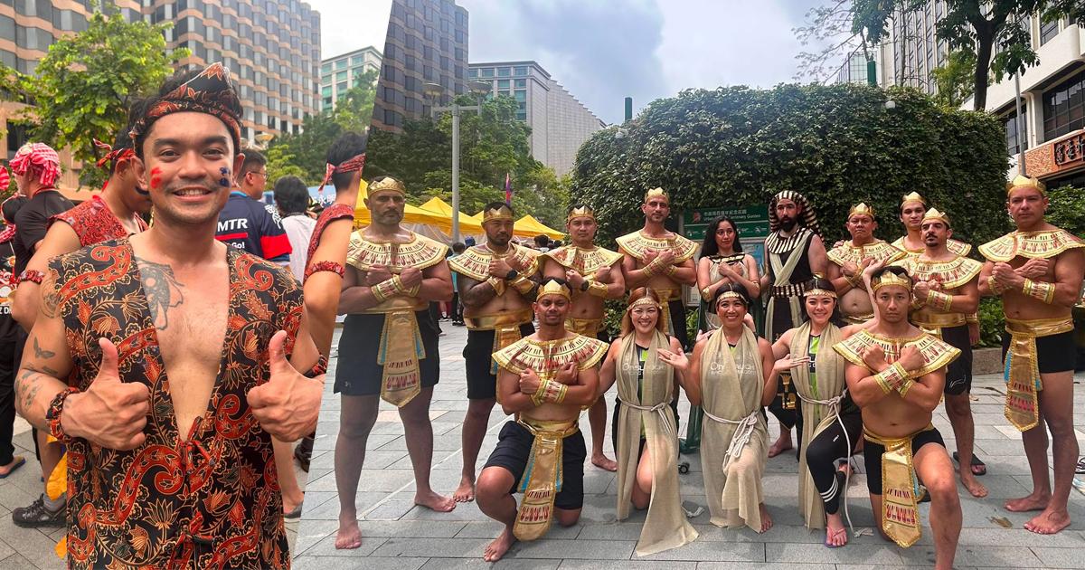 OFWs at the Hong Kong International Dragon Boat Festival
