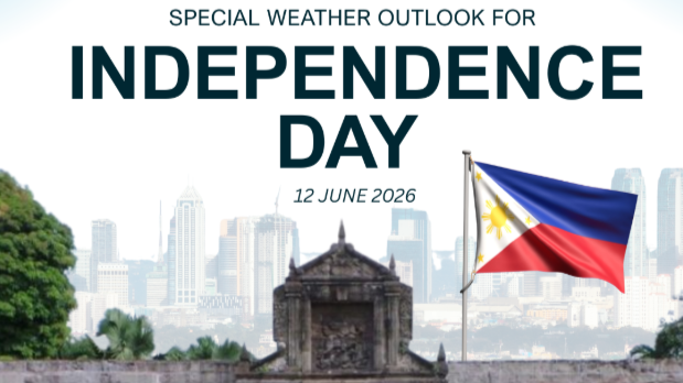 Habagat, easterlies to bring cloudy skies, rains on Independence Day 2026