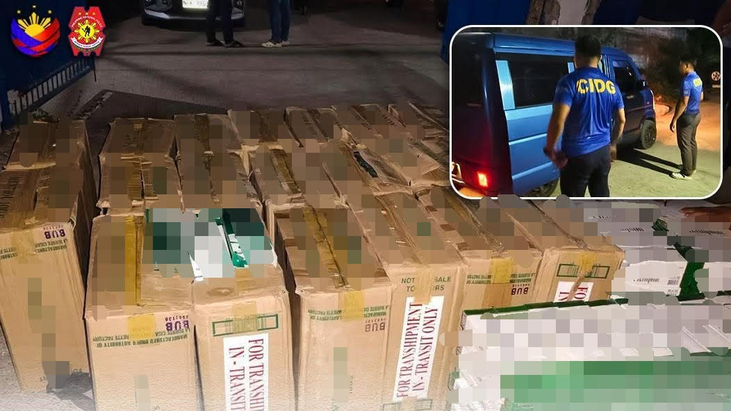 PNP: P3.9M in smuggled cigarettes recovered in Zamboanga City