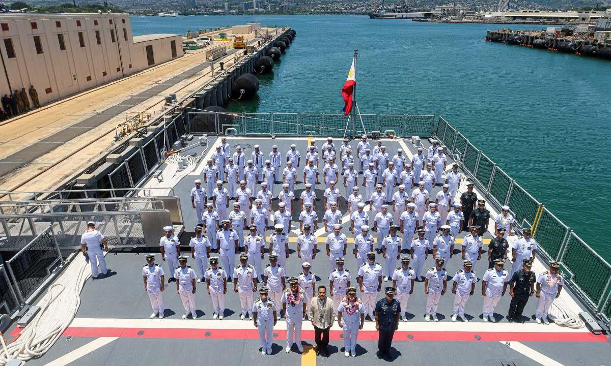 Philippine Navy, Coast Guard arrive in Hawaii for world's largest naval exercise