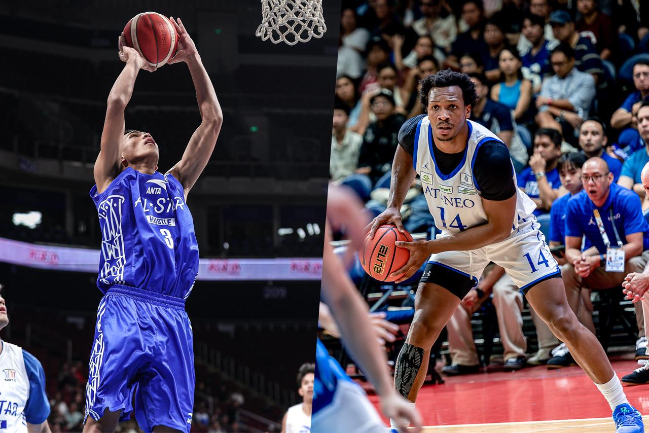 Rene Baterbonia and Divine Adili of Ateneo