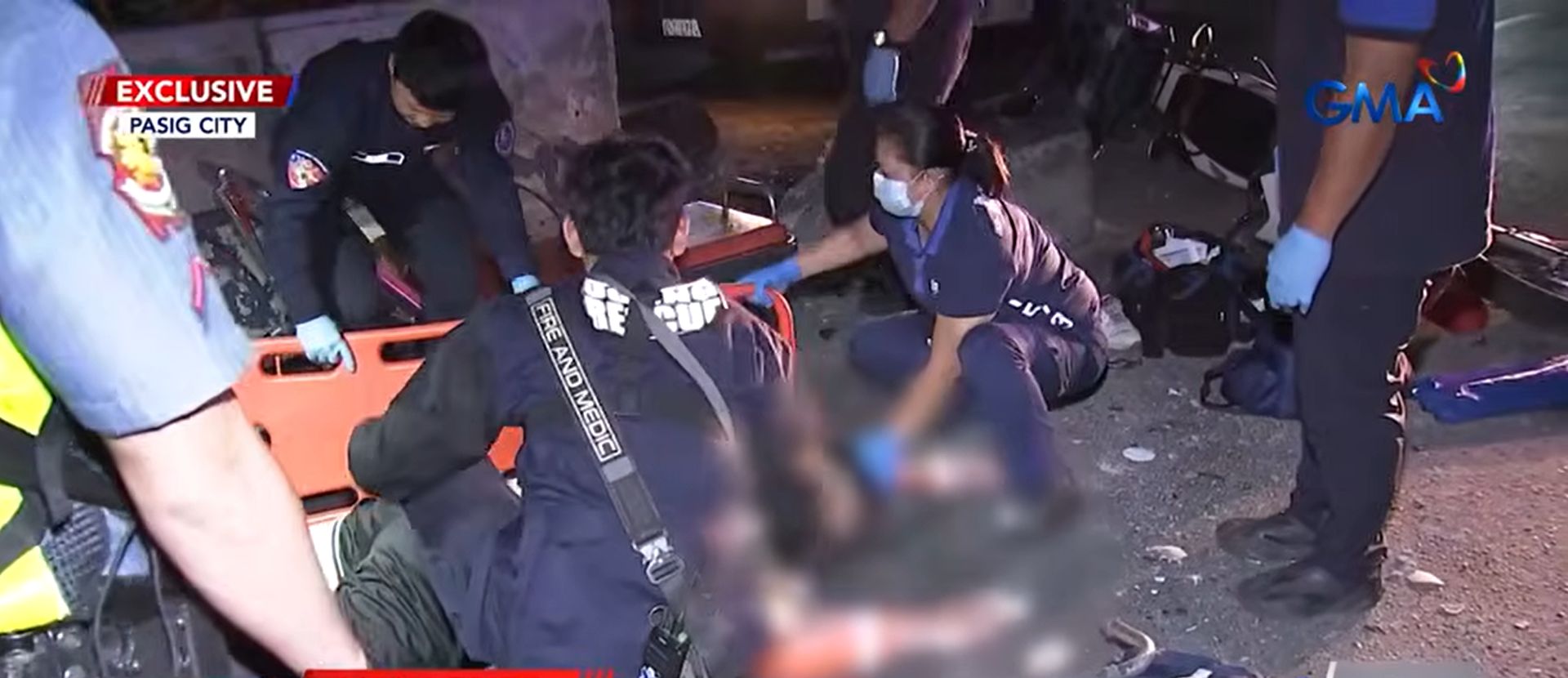 Magkaibigang magkaangkas, sumalpok sa concrete barrier sa Pasig; driver na nakainom umano, patay
