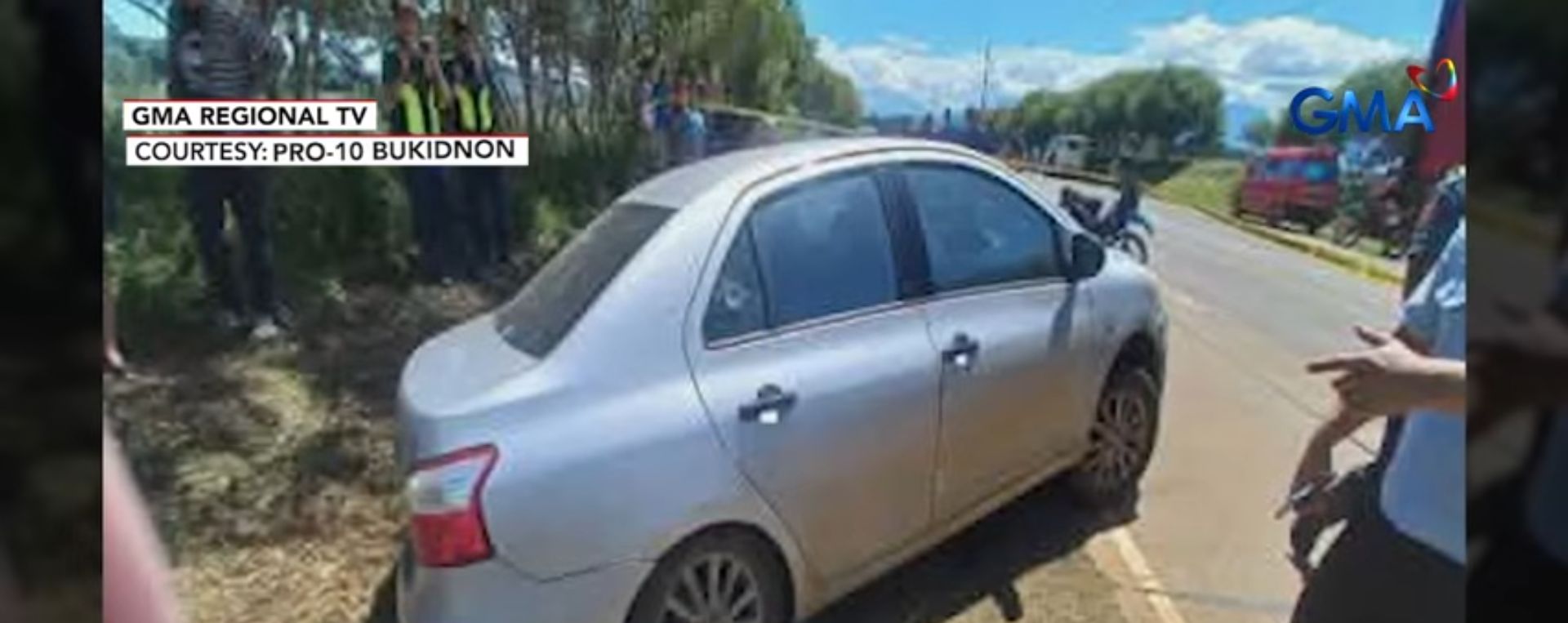 3 tao, tinambangan at hinoldap sa kanilang kotse sa Bukidnon; higit P1.6M na kanilang na-withdraw, natangay