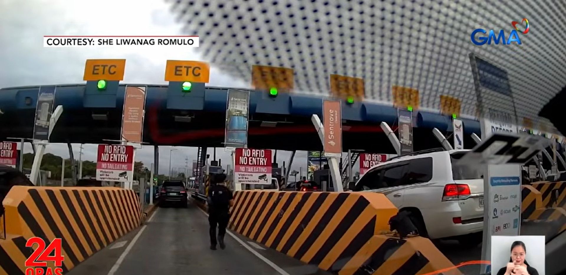 3 robbery-holdup suspek, sugatan nang makipagbarilan sa pulisya sa NLEX Bocaue Toll Plaza
