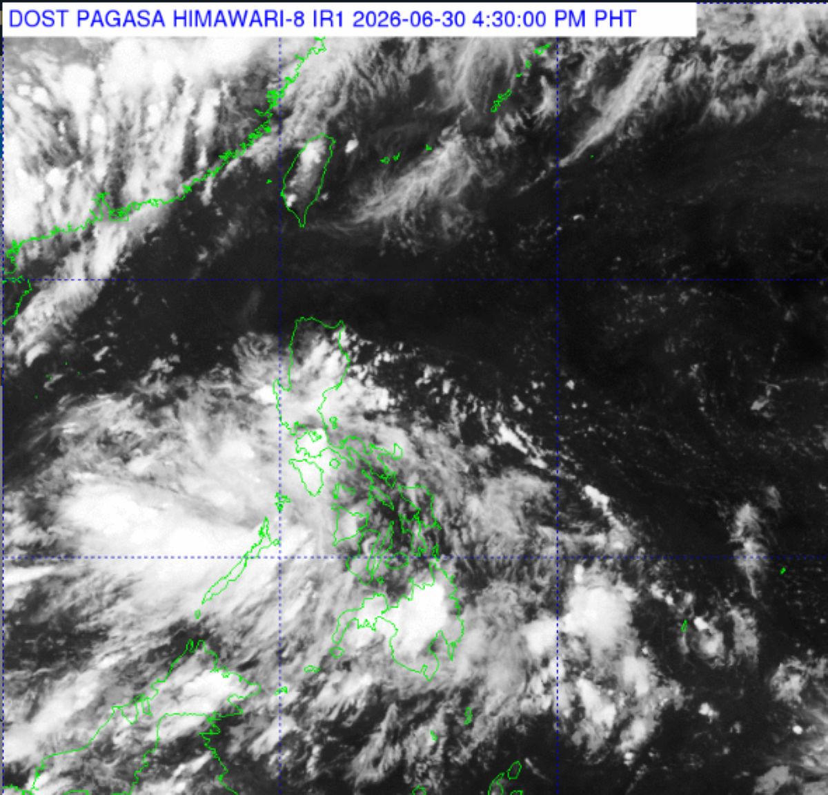 LPA over Marinduque waters likely to become tropical depression 