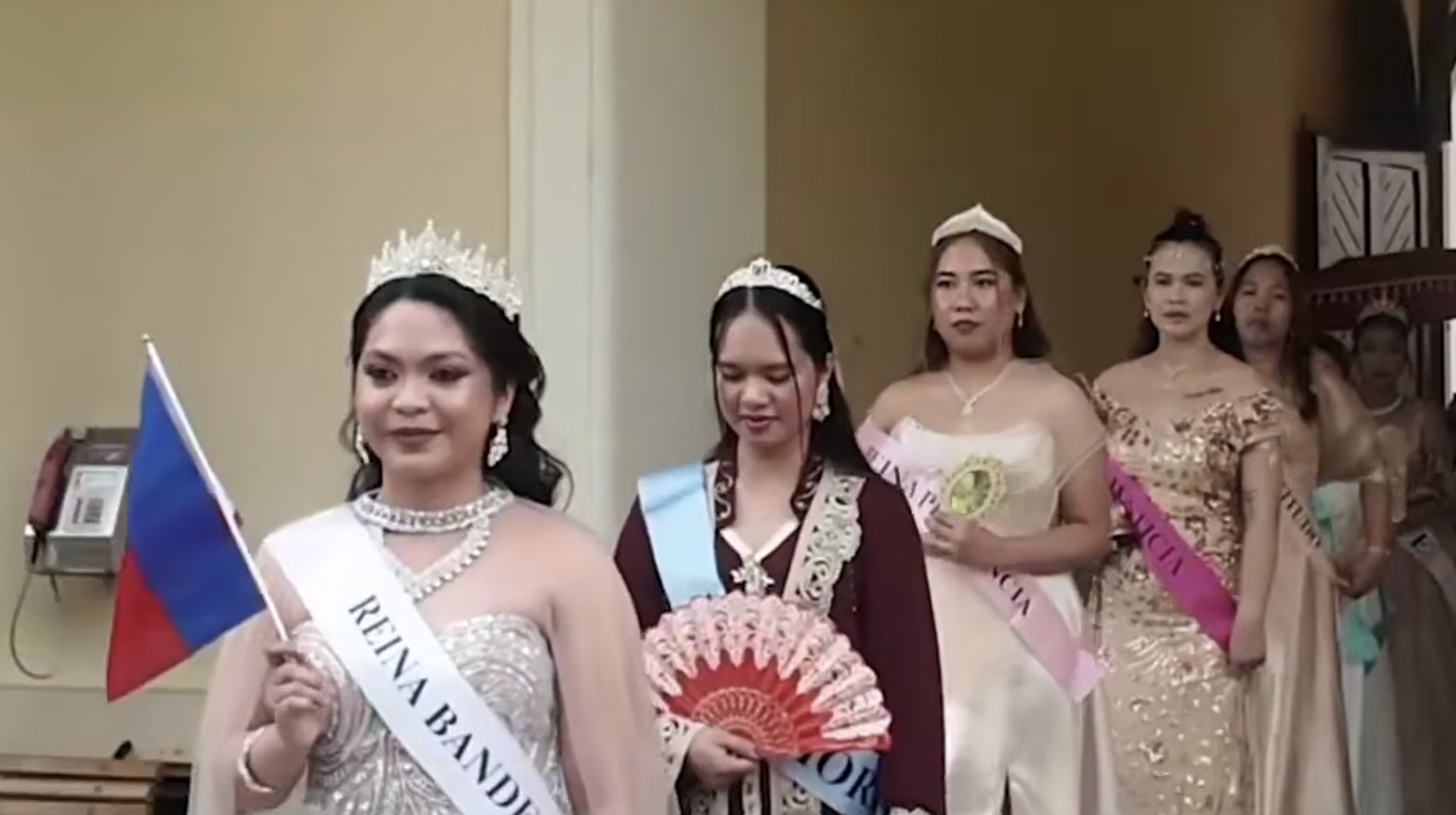 For the first time ever, a santacruzan was held in Croatia For the first time ever, a santacruzan was held in Croatia