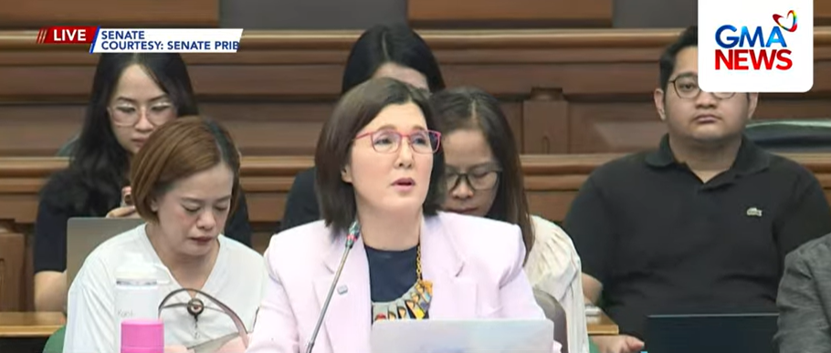 Pia Cayetano resumes Senate blue ribbon flood control mess hearing