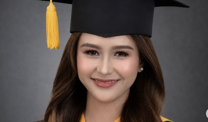 Golden Cañedo is a proud nursing graduate