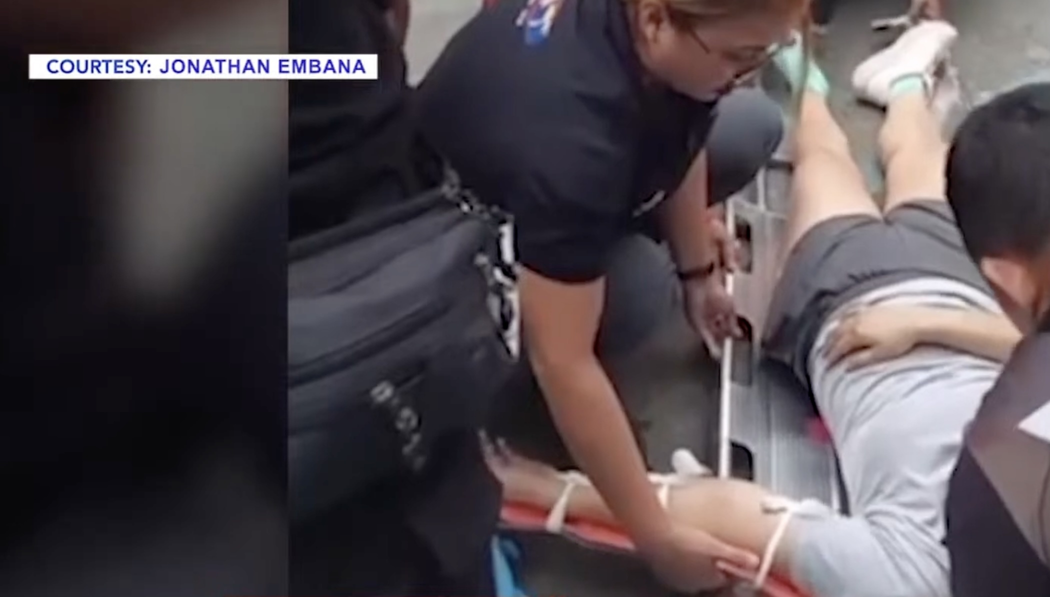 Antipolo City: 18-Year-Old Driver Strikes Female Jogger