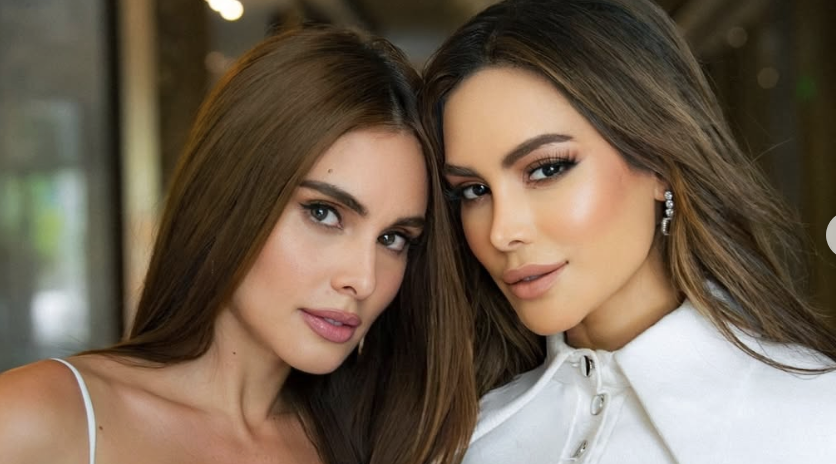 Max Collins meets lookalike Vanessa Pulgarin