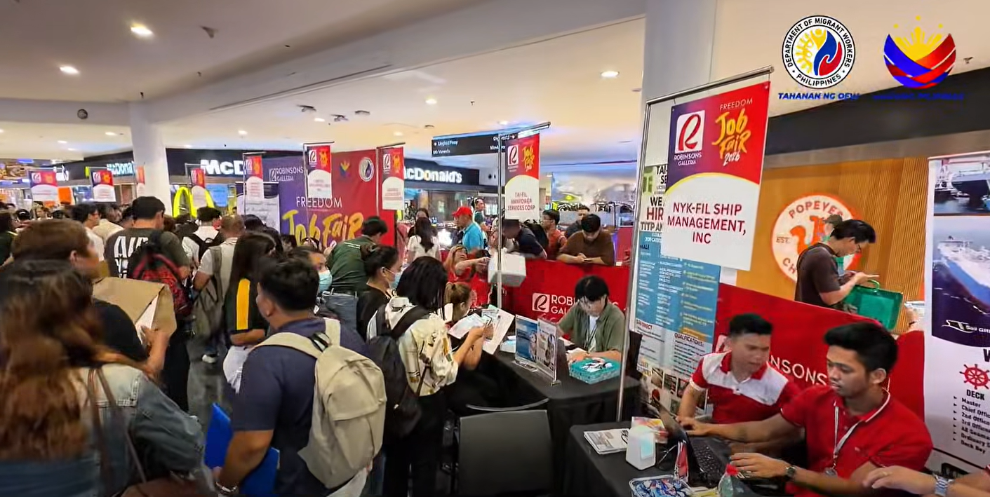 DMW offers over 4,000 job opportunities at Independence Day fair