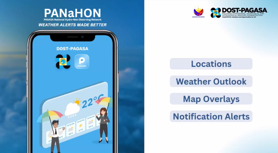 PAGASA launches PANaHon app for real-time weather tracking, forecast