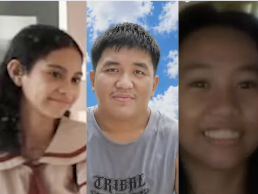 The three students who died in the Tacloban school shooting
