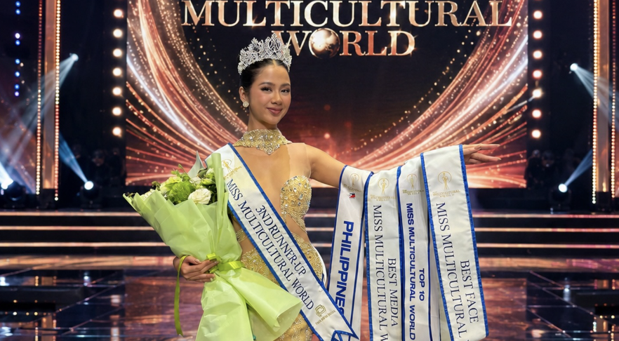 PH’s Kylah Grace Giganto is Miss Multicultural World 2026 3rd runner-up