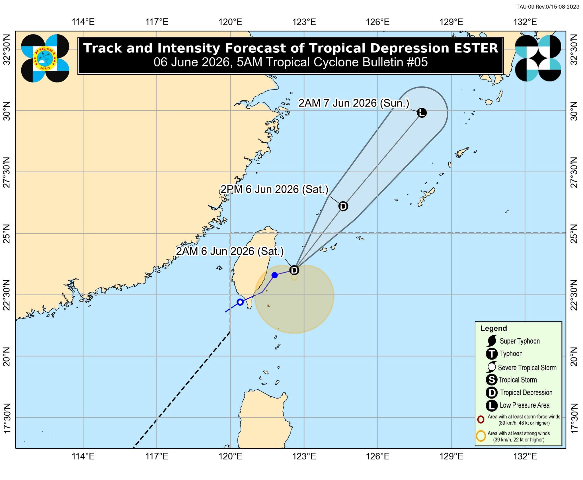 Wind signal lifted as Tropical Depression Ester nears PAR exit