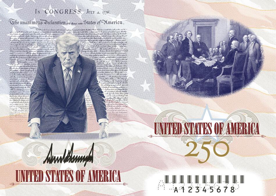 New US passport features Donald Trump