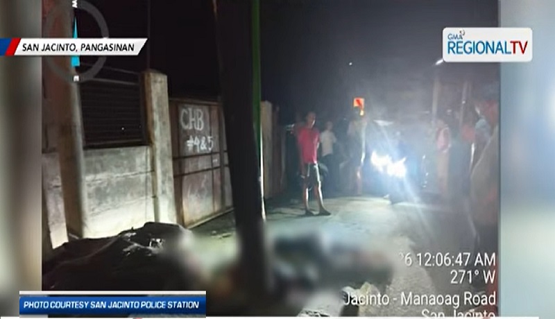 2 lalaki, patay matapos sumalpok sa poste ang sinasakyang motorsiklo sa Pangasinan