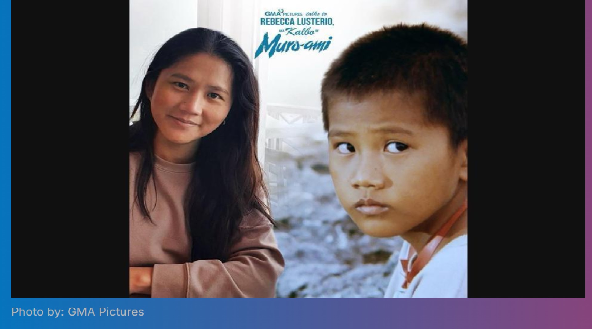 Rebecca Lusterio na batang kasama noon sa cast ng 'Muro-ami,' proud na magbabalik sa mga sinehan ang pelikula