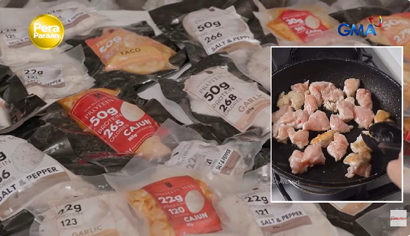 Ready-to-eat chicken breast na mababa sa taba at calories, patok ang kita