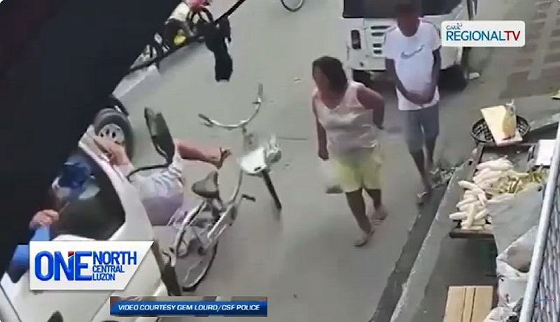 Lolang nagbibisikleta, patay matapos masagasaan ng truck sa Pampanga