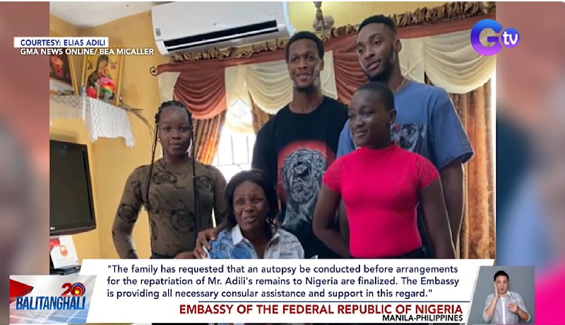 Divine Adili, breadwinner din ng pamilya sa Nigeria; mapagmahal na anak at kapatid, ayon sa kaniyang ama